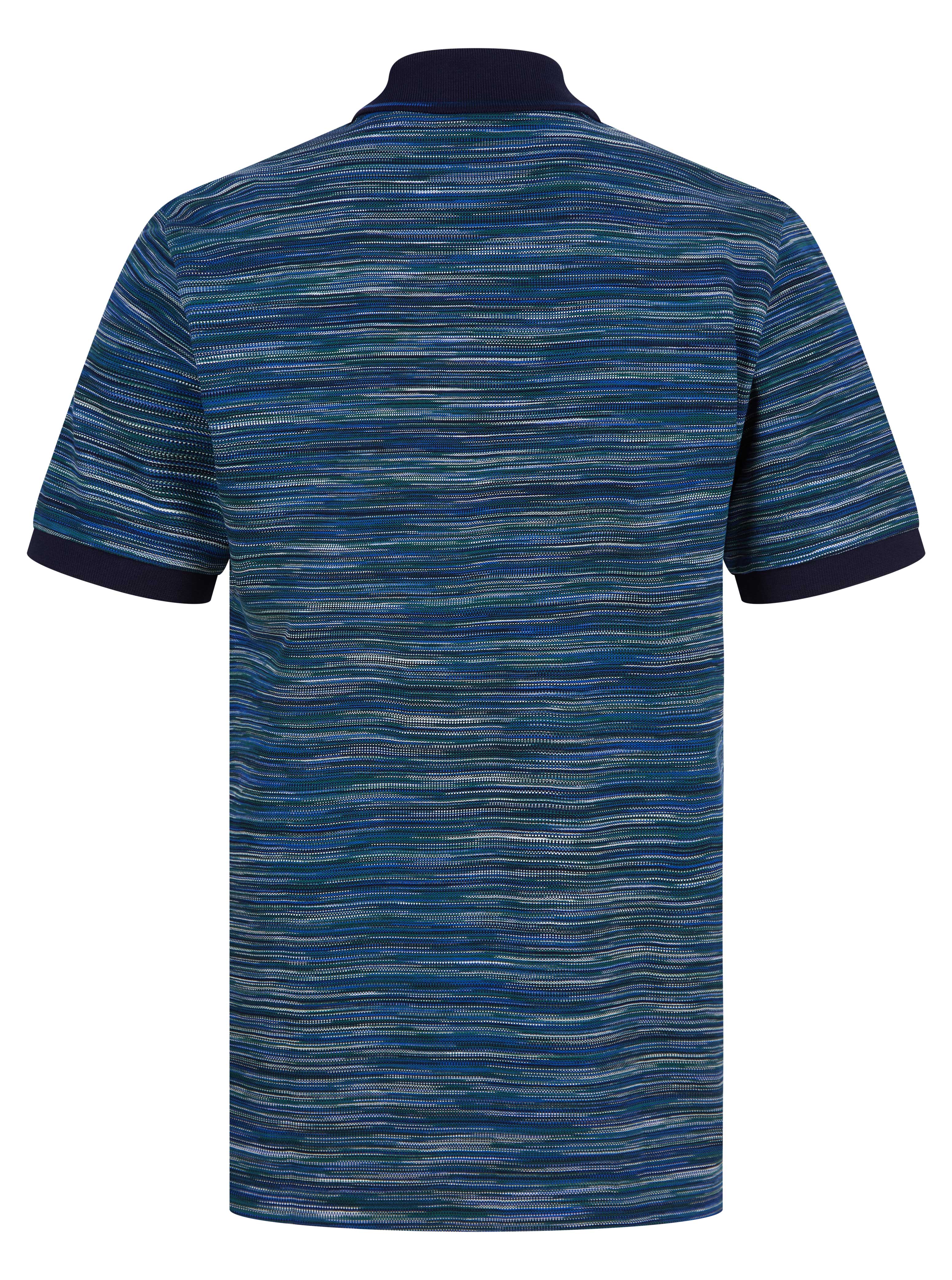 Load image into Gallery viewer, Missoni Contrast Collar Polo Blue
