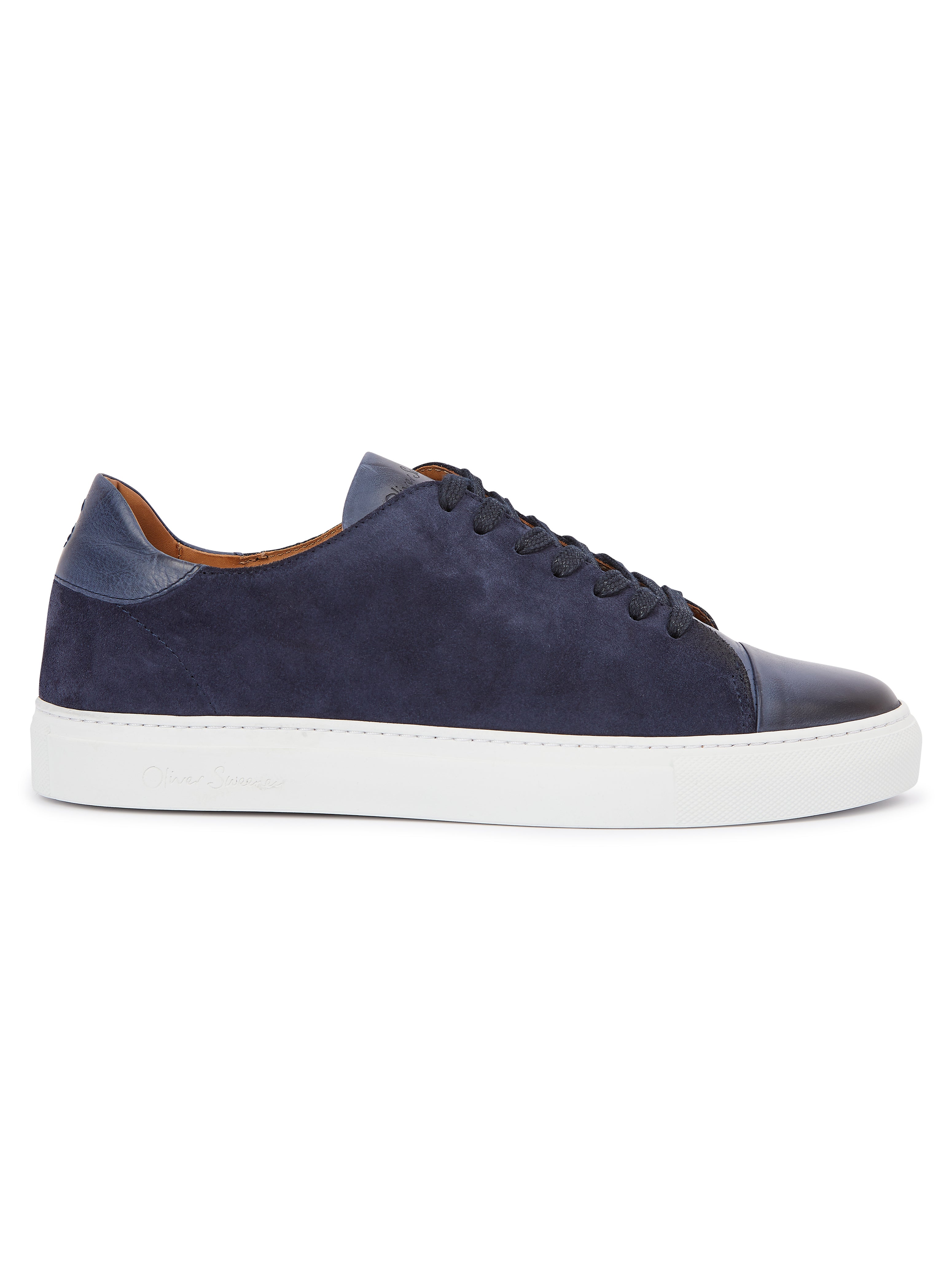 Load image into Gallery viewer, Oliver Sweeney Ossos Navy Trainer
