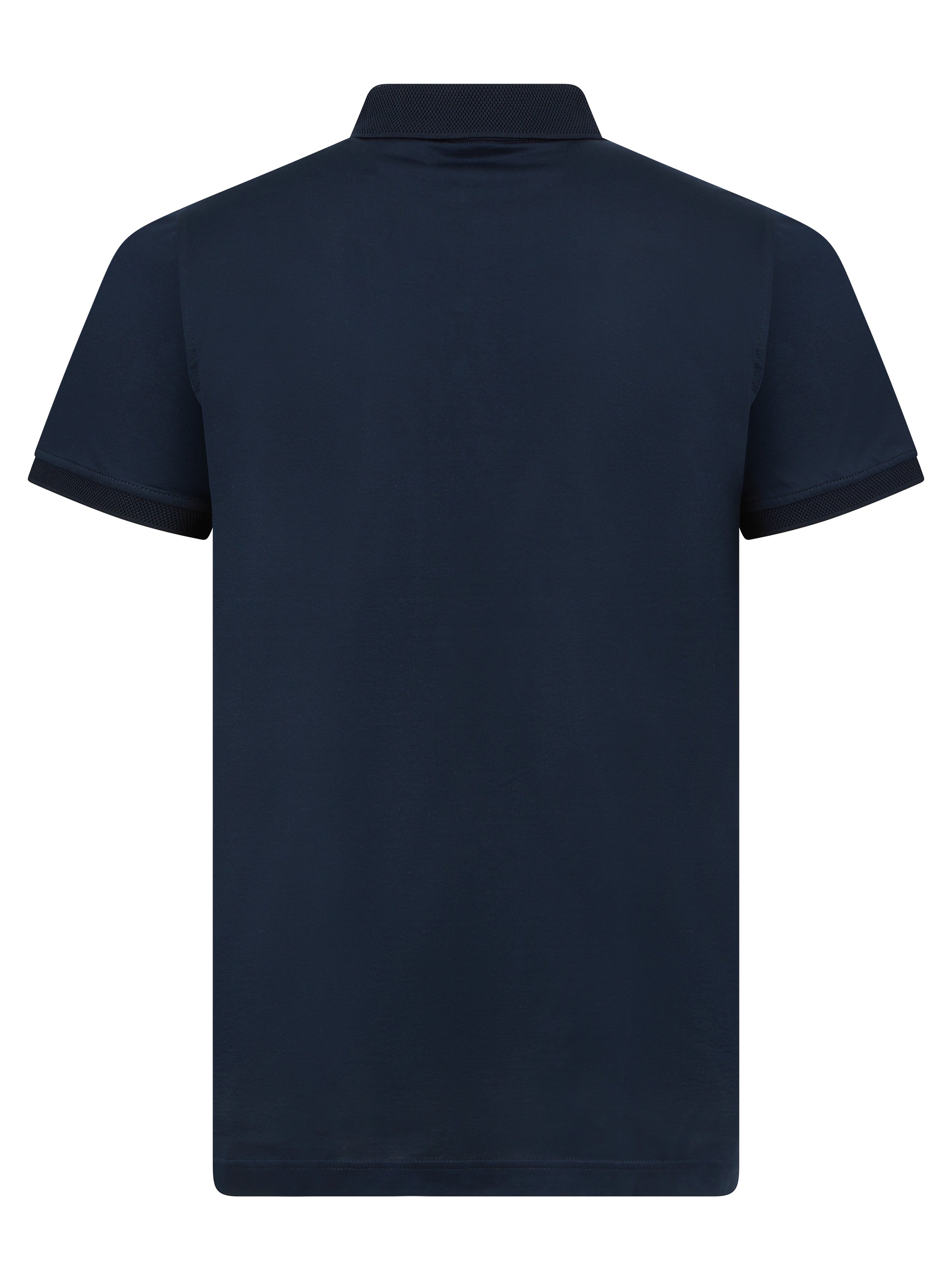 Load image into Gallery viewer, Lagerfeld Tonal Logo Polo Shirt Navy
