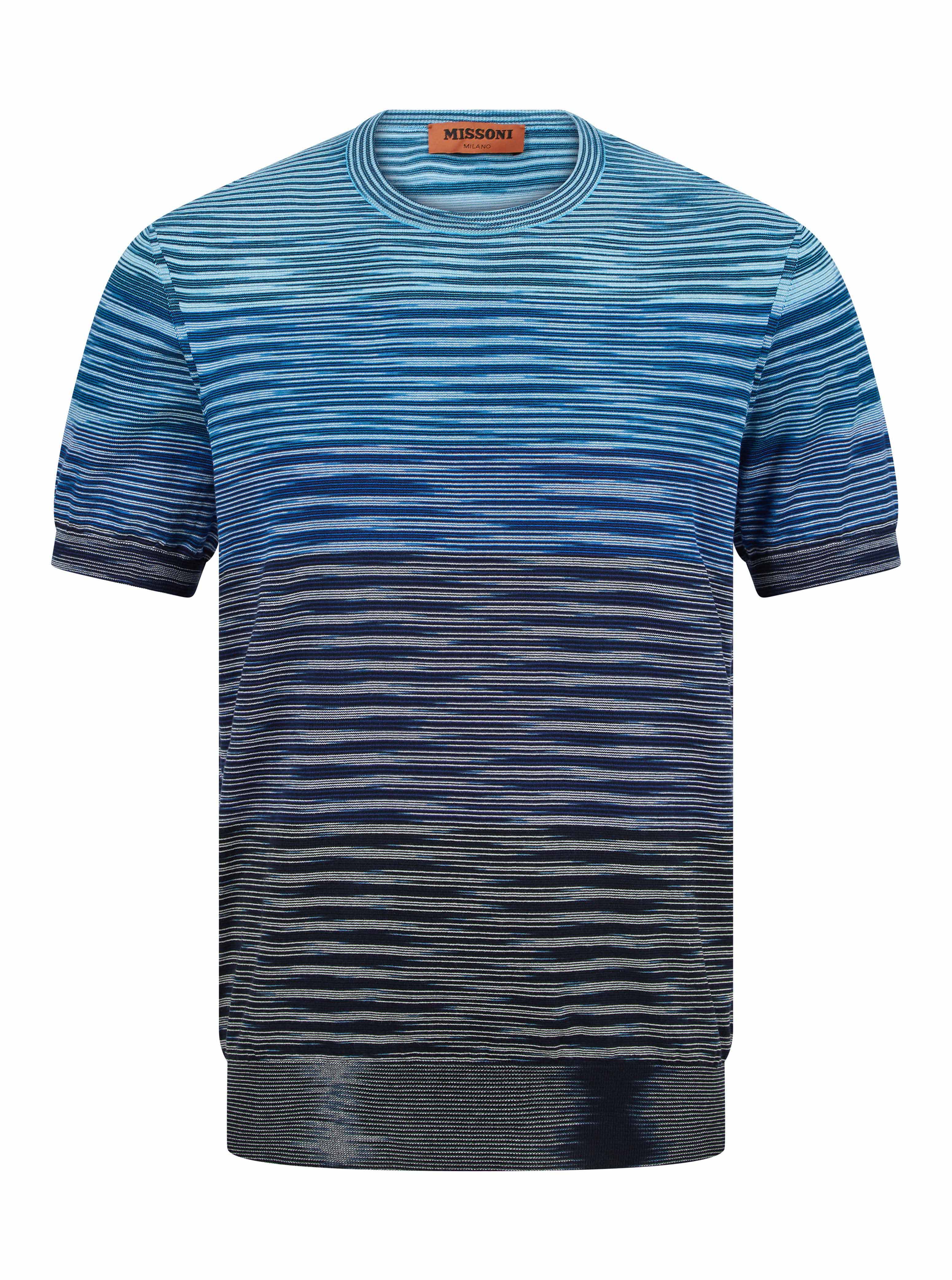 Load image into Gallery viewer, Missoni Crew Neck Knit Blue
