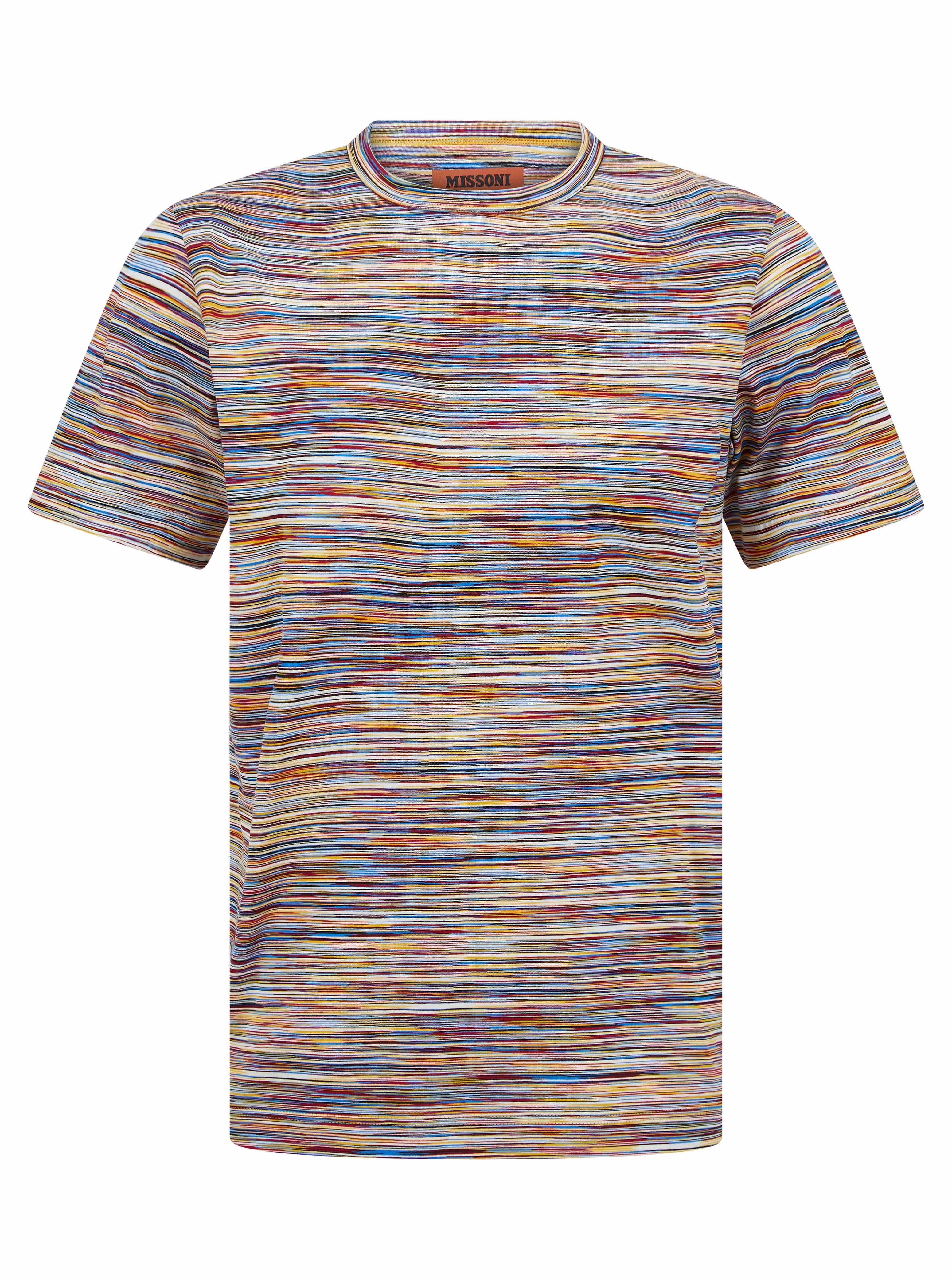 Load image into Gallery viewer, Missoni Stripe T Shirt Yellow

