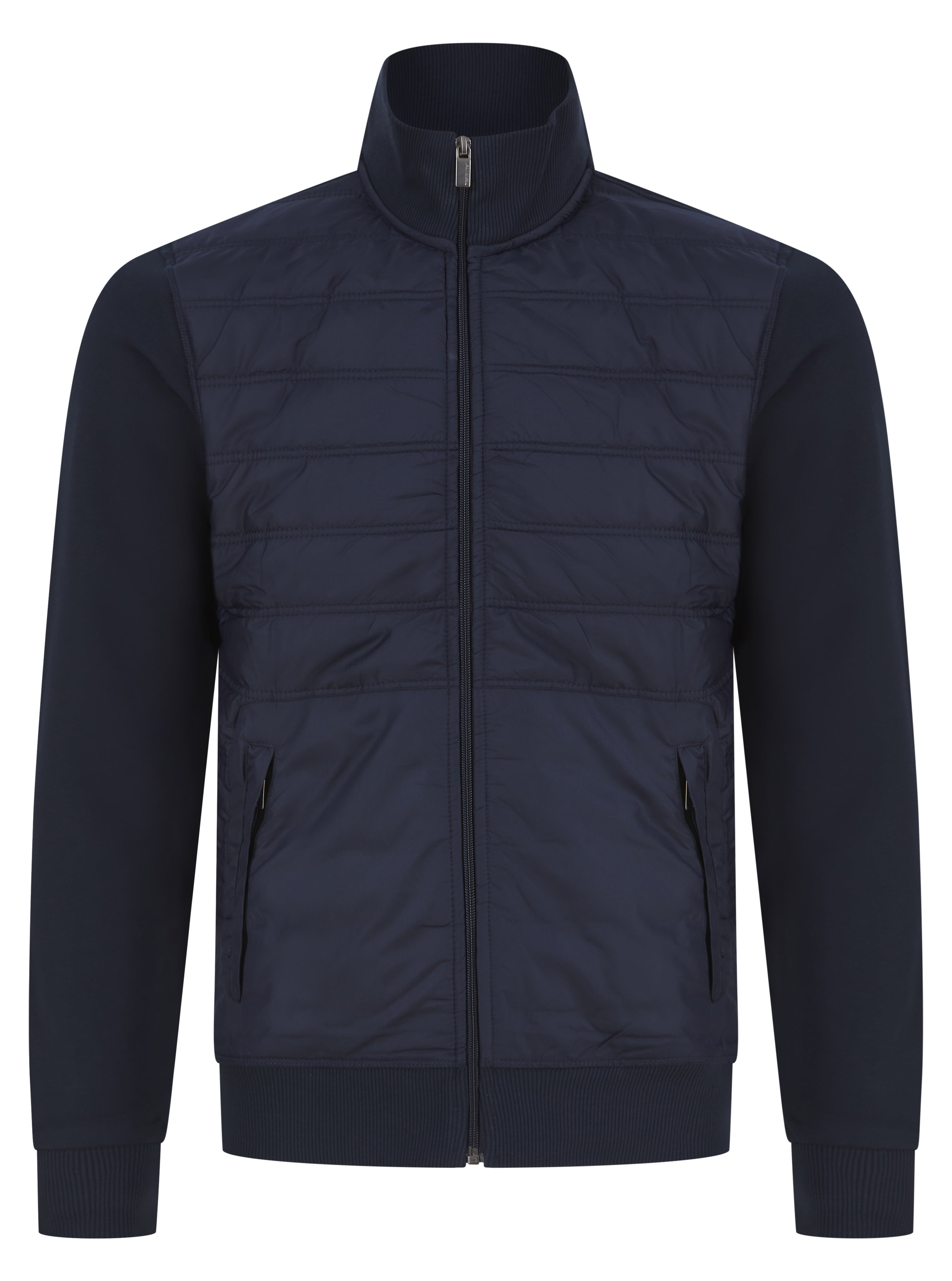 Load image into Gallery viewer, Remus Quilted Jacket Navy
