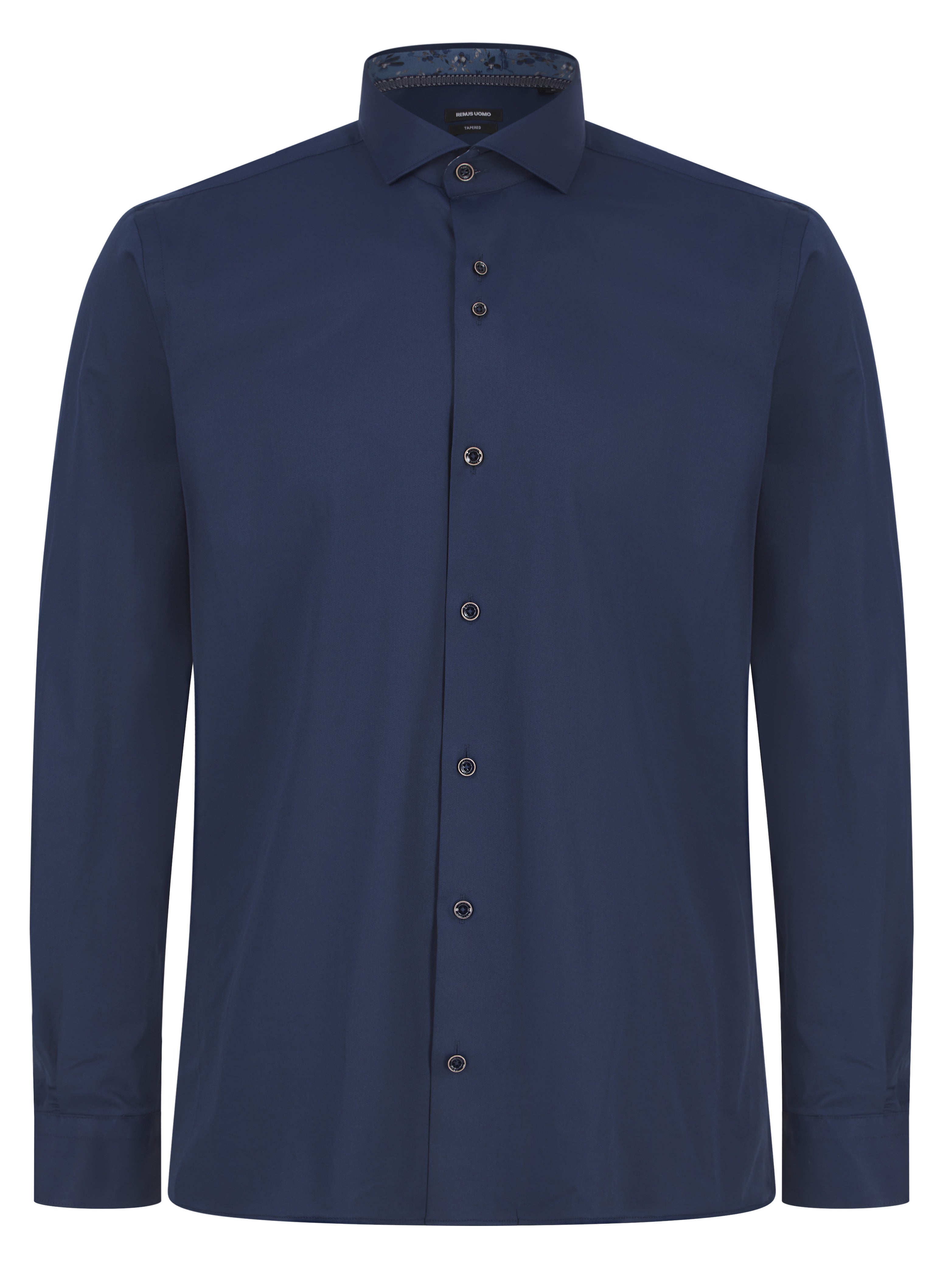 Load image into Gallery viewer, Remus Frank Tapered Shirt Navy
