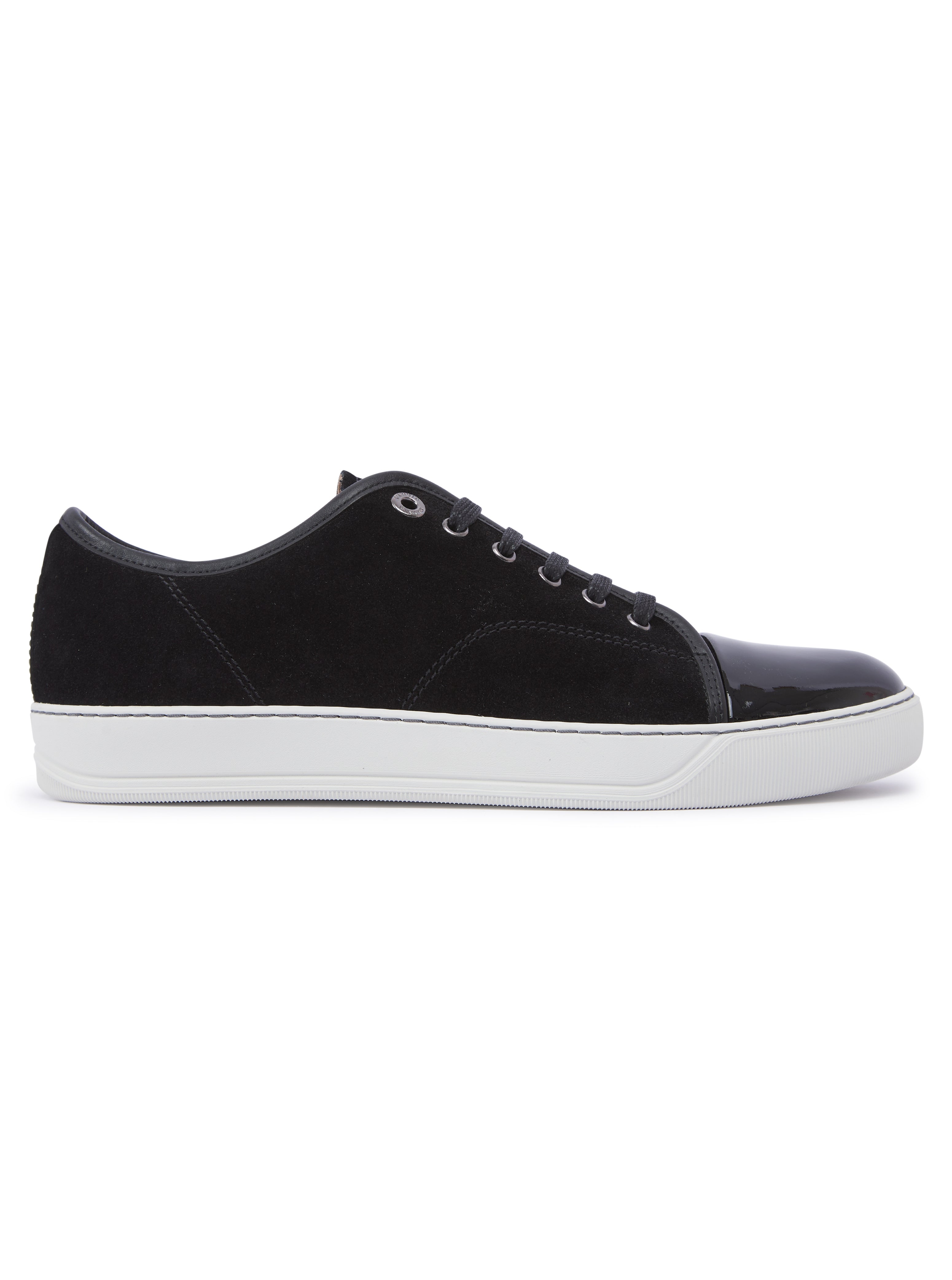 Load image into Gallery viewer, Lanvin Patent Toe Cap Black
