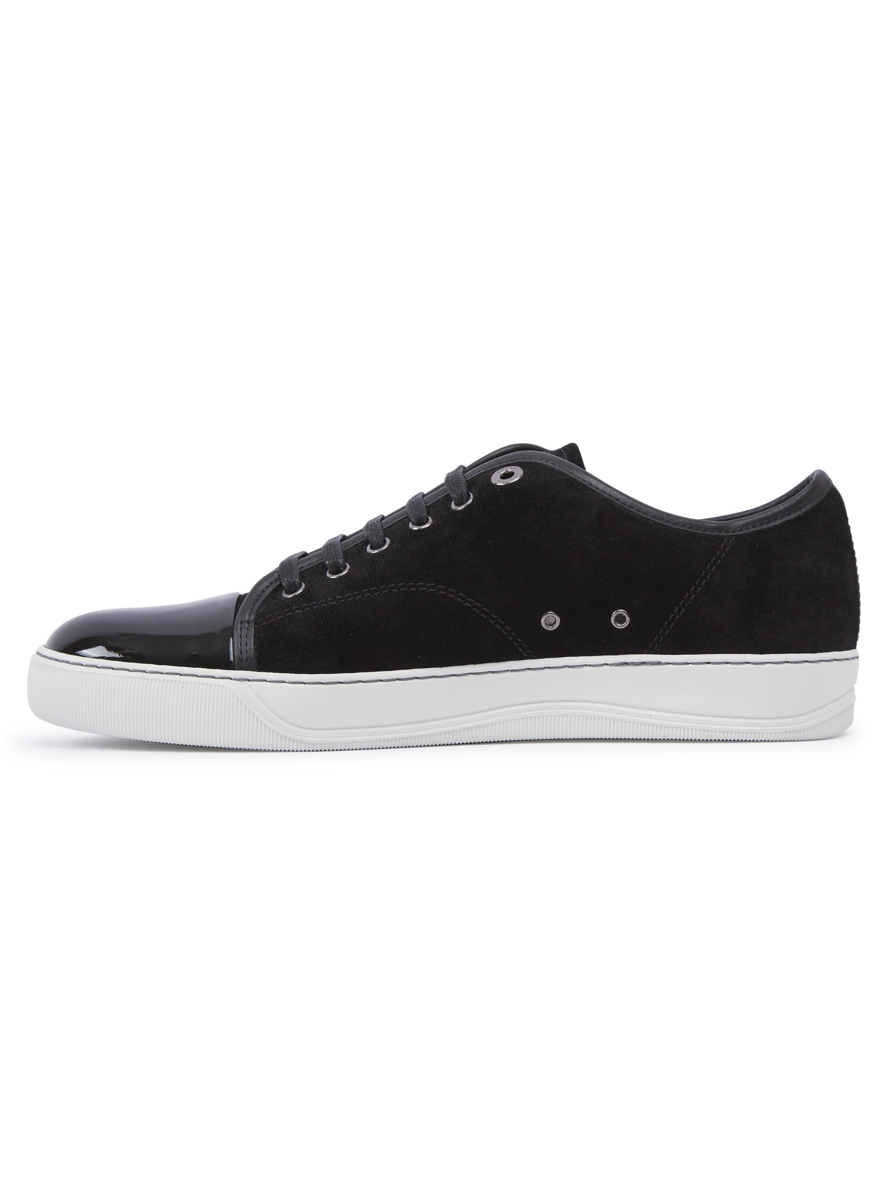 Load image into Gallery viewer, Lanvin Patent Toe Cap Black
