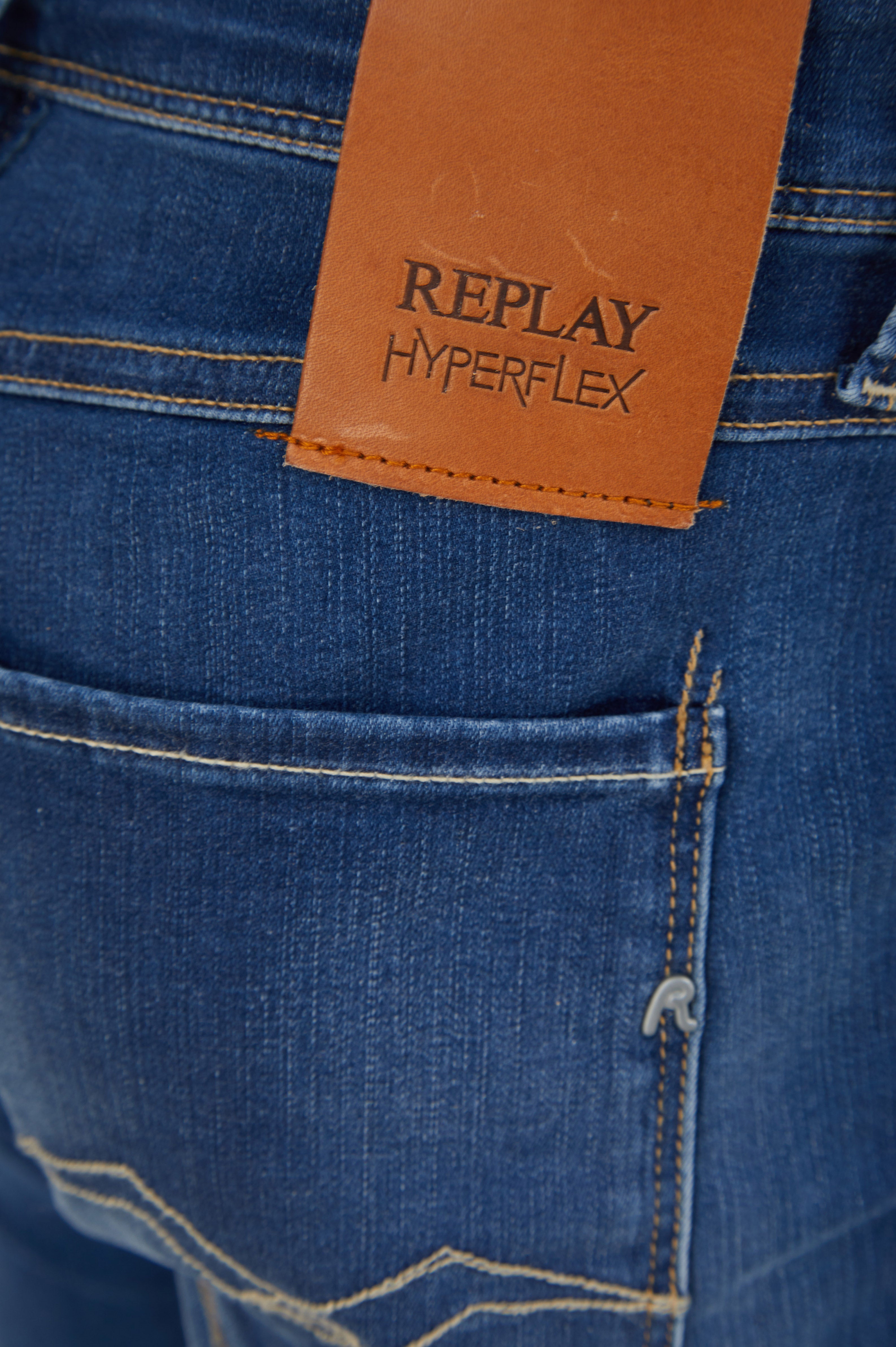 Load image into Gallery viewer, Replay Hyperflex Anbass X Lite Jean Light Blue
