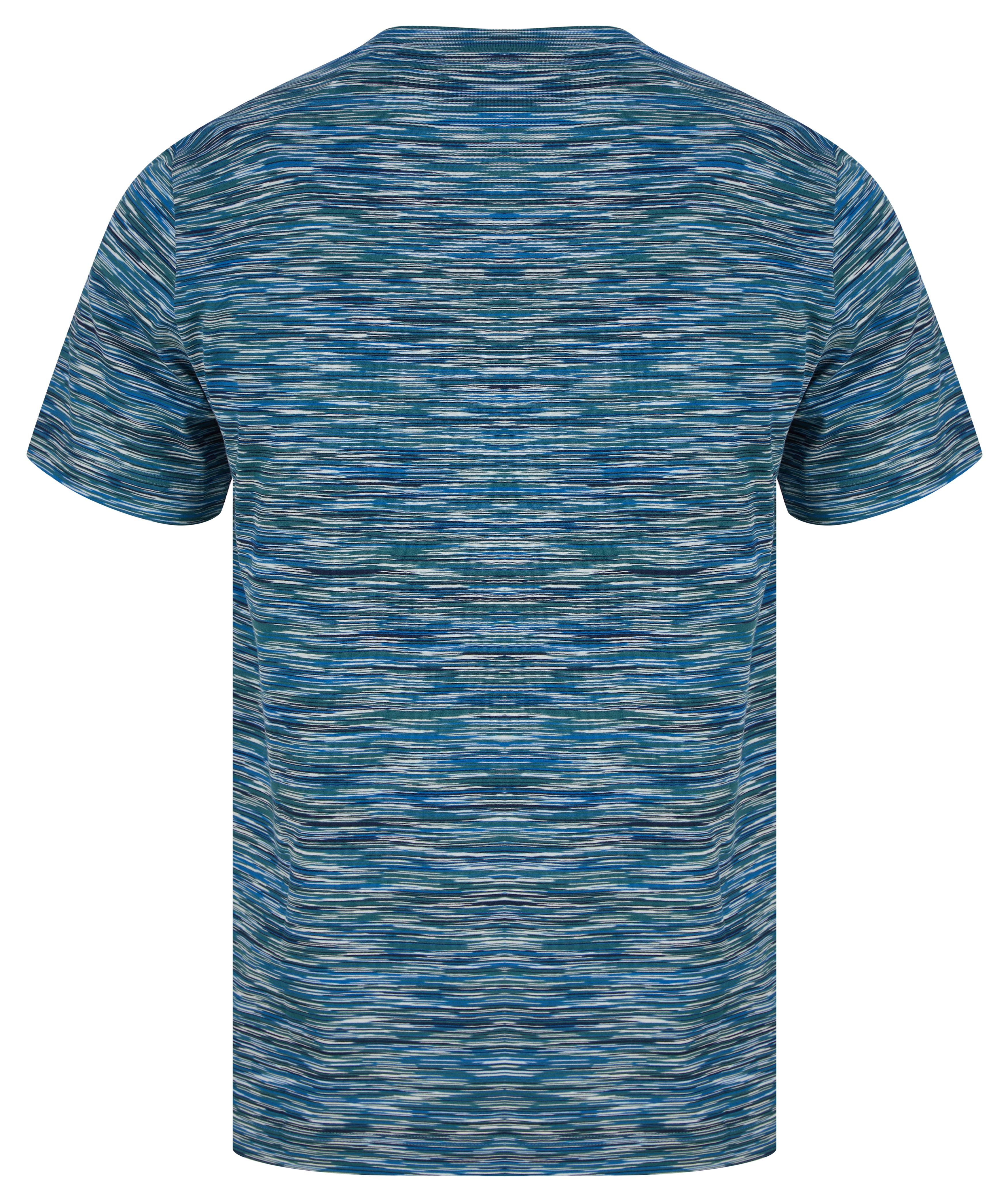 Load image into Gallery viewer, Missoni Stripe T Shirt Aqua Blue

