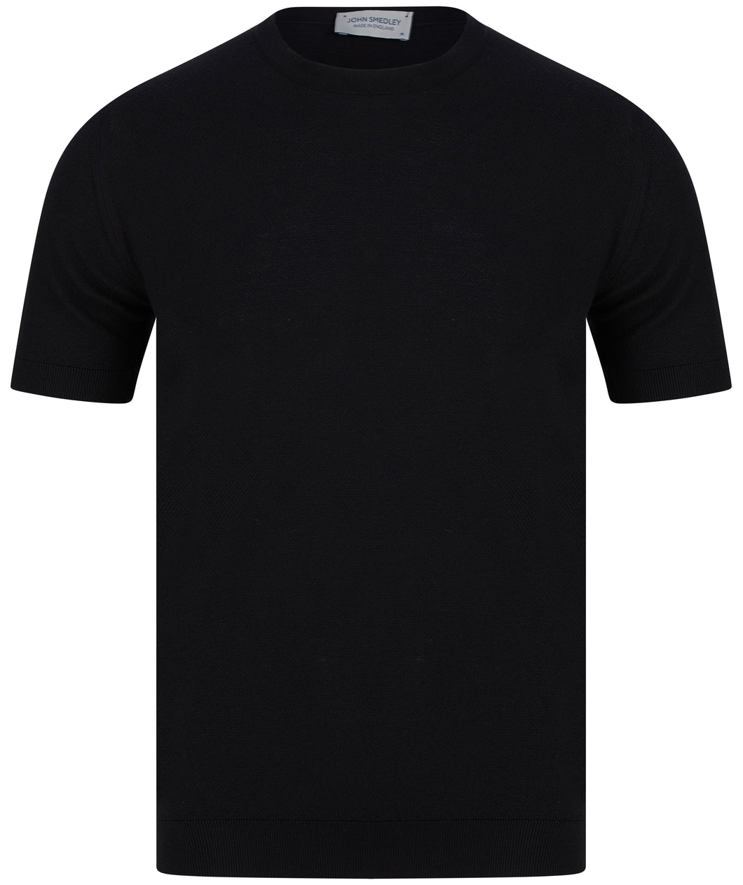 John Smedley Park Black T Shirt