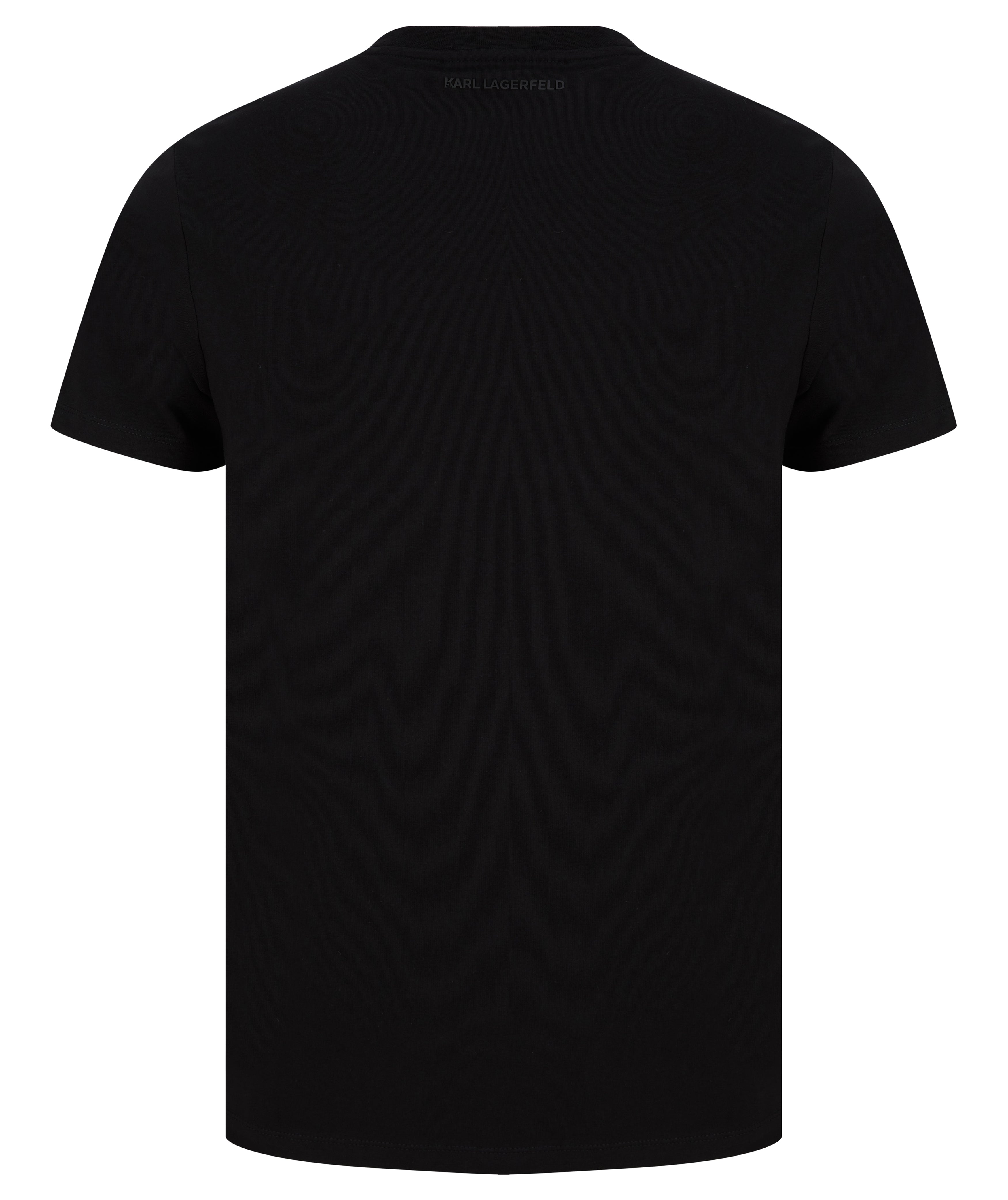 Load image into Gallery viewer, Lagerfeld Rubber Logo T Shirt Black
