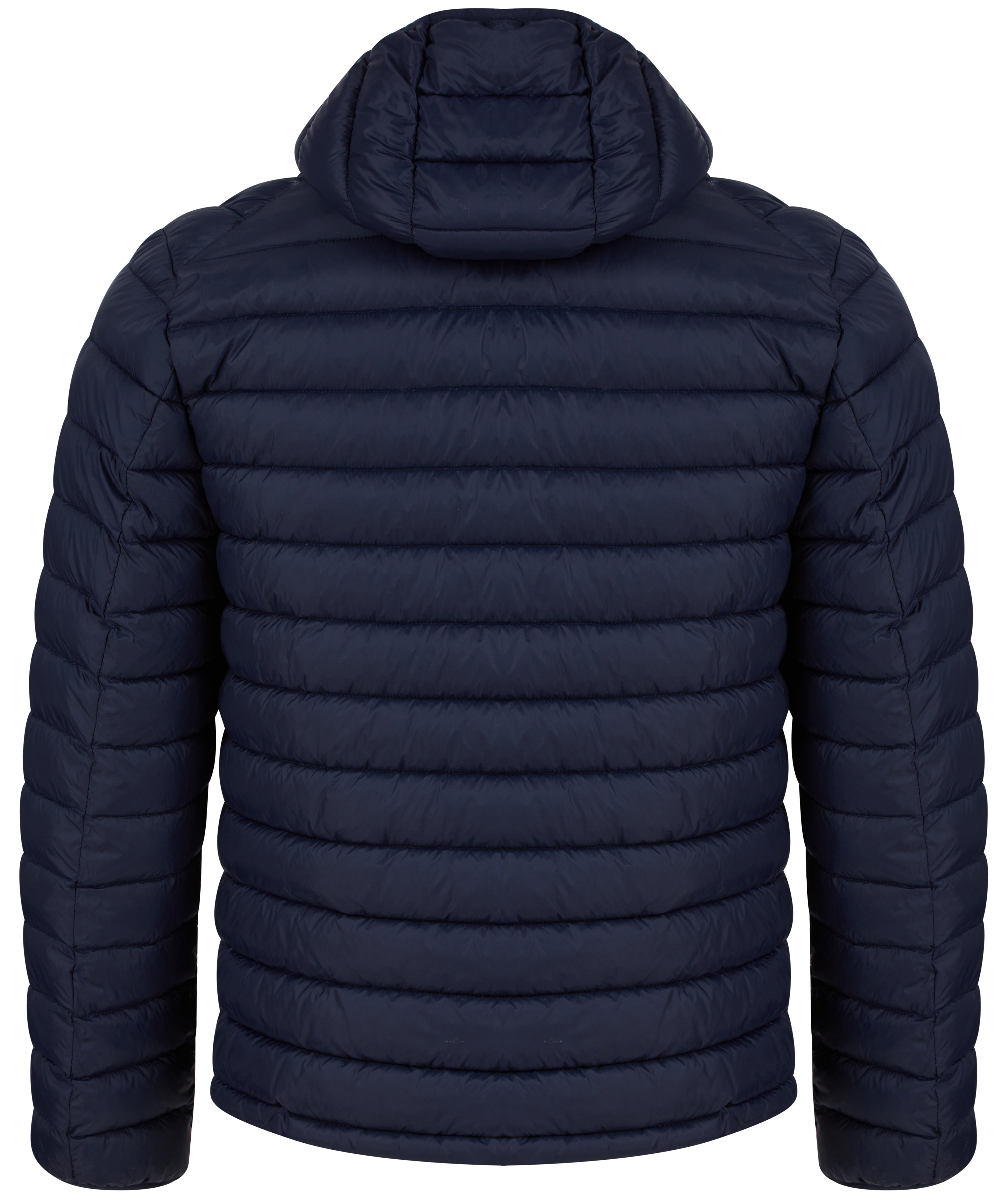 Load image into Gallery viewer, Lagerfeld Lightweight Hooded Jacket Navy
