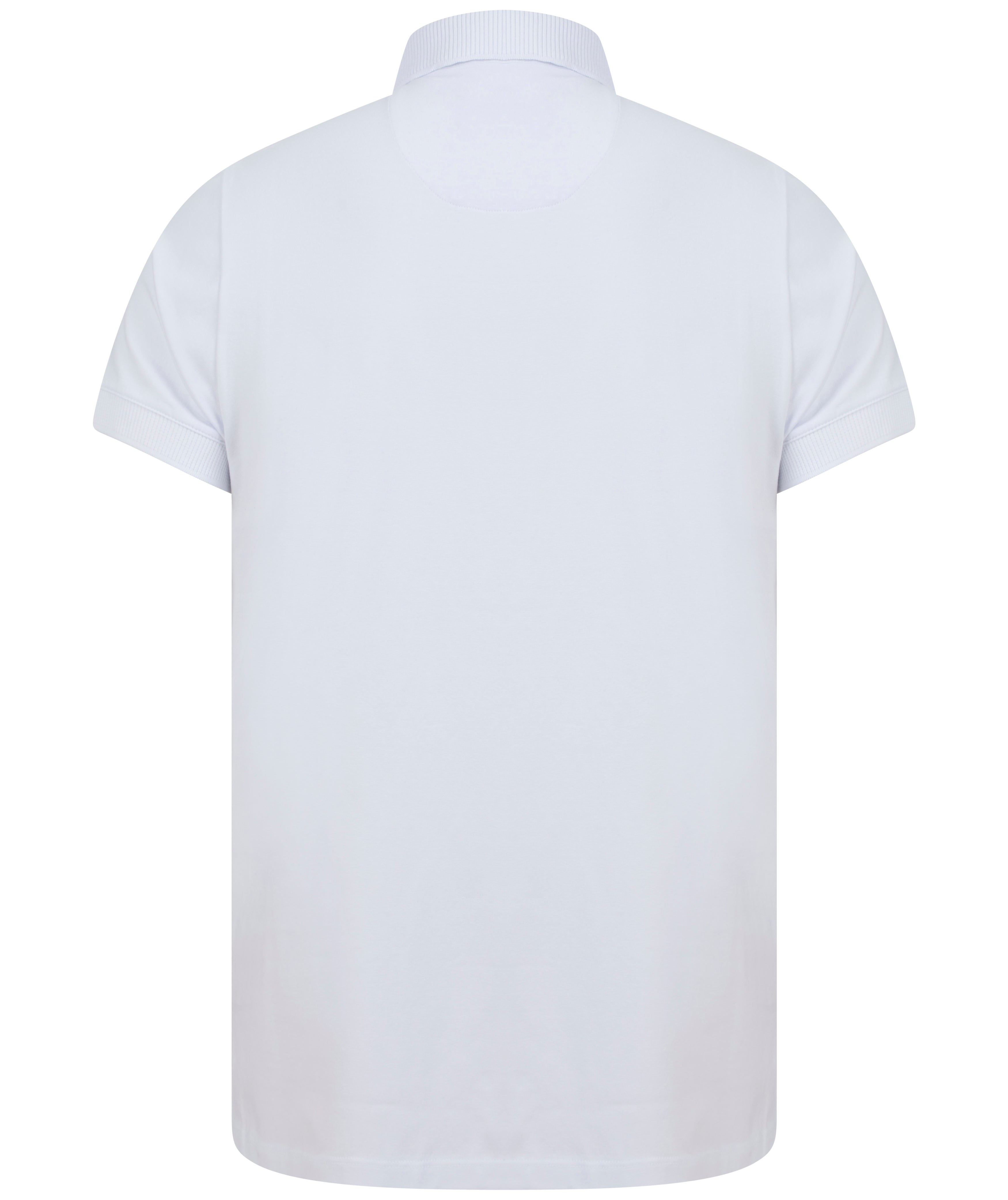 Load image into Gallery viewer, Remus Tapered Jersey Polo White

