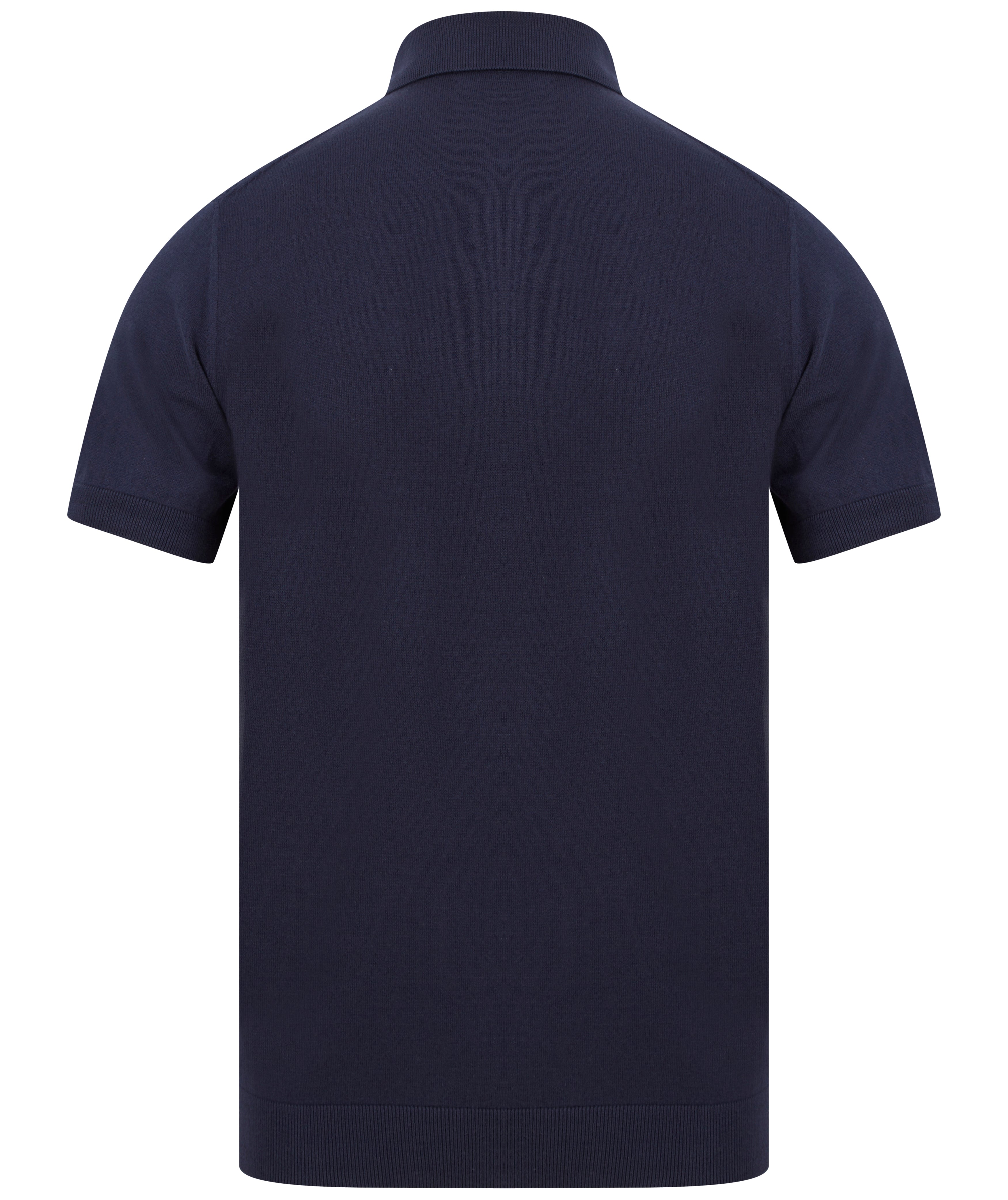 Load image into Gallery viewer, Remus Slim Fit Knit Polo Navy
