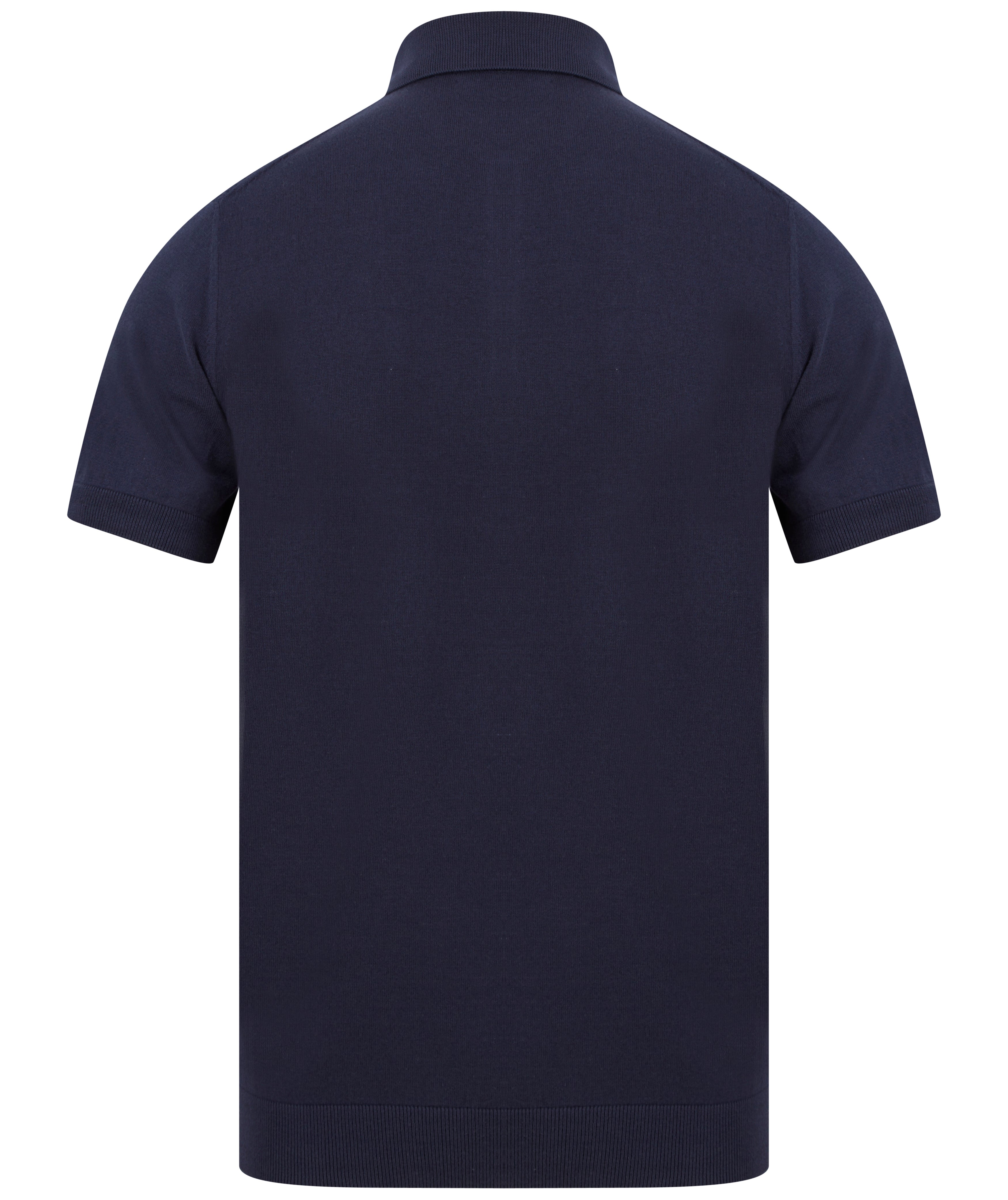 Load image into Gallery viewer, Remus Slim Fit Knit Polo Navy
