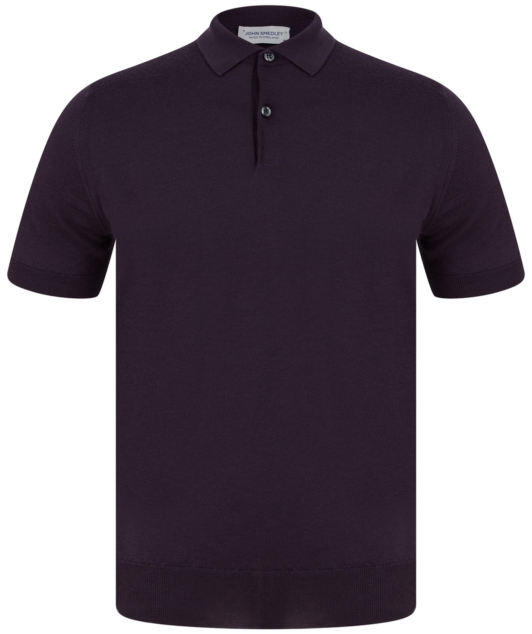 John Smedley Payton Polo Shirt Purple