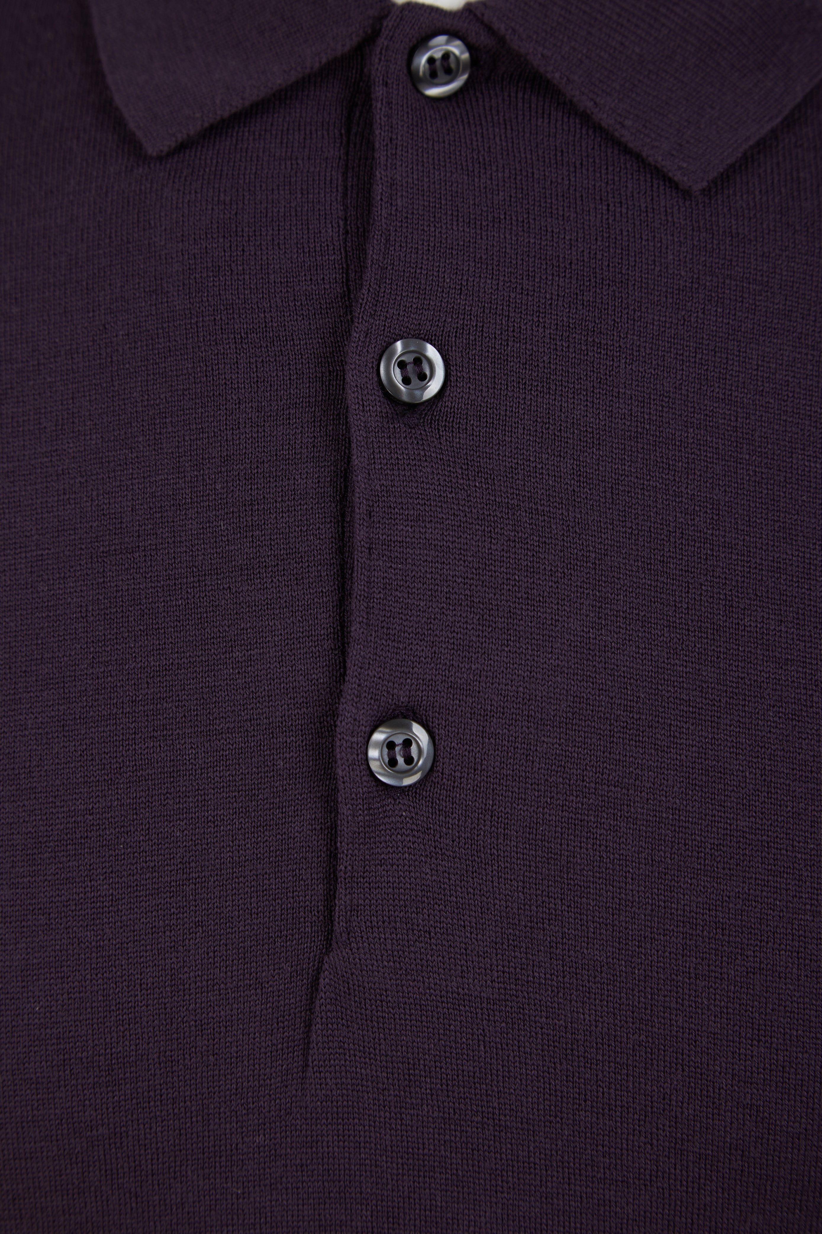 Load image into Gallery viewer, John Smedley Belper Polo Shirt Purple

