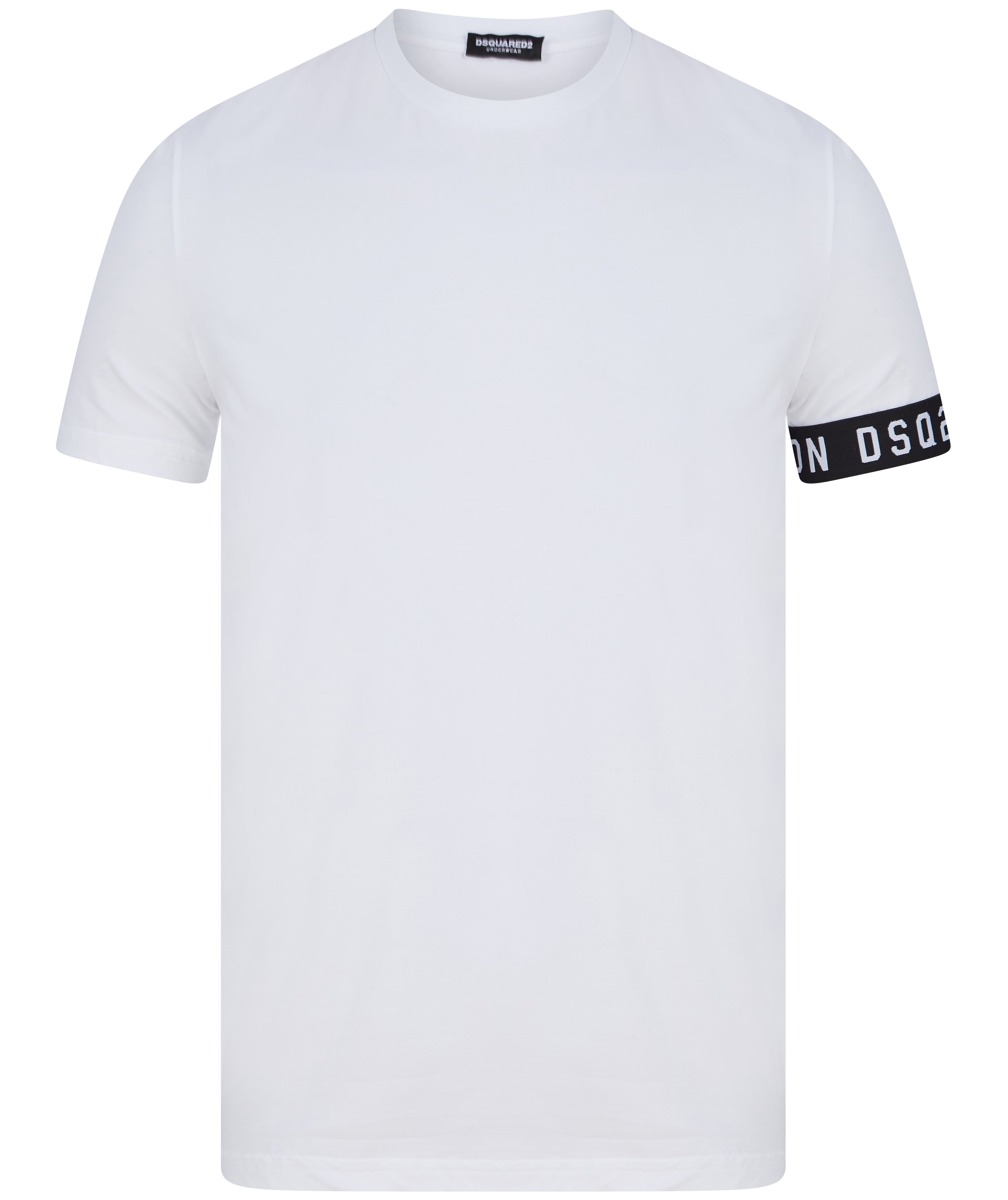 Load image into Gallery viewer, DSquared2 DSQ2 Arm Logo T Shirt White
